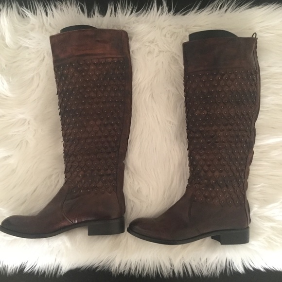 Area Forte Studded Fishscale Boots - Picture 3 of 8